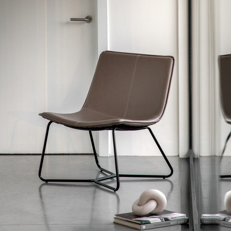 Edison Accent Chair Ember lifestyle