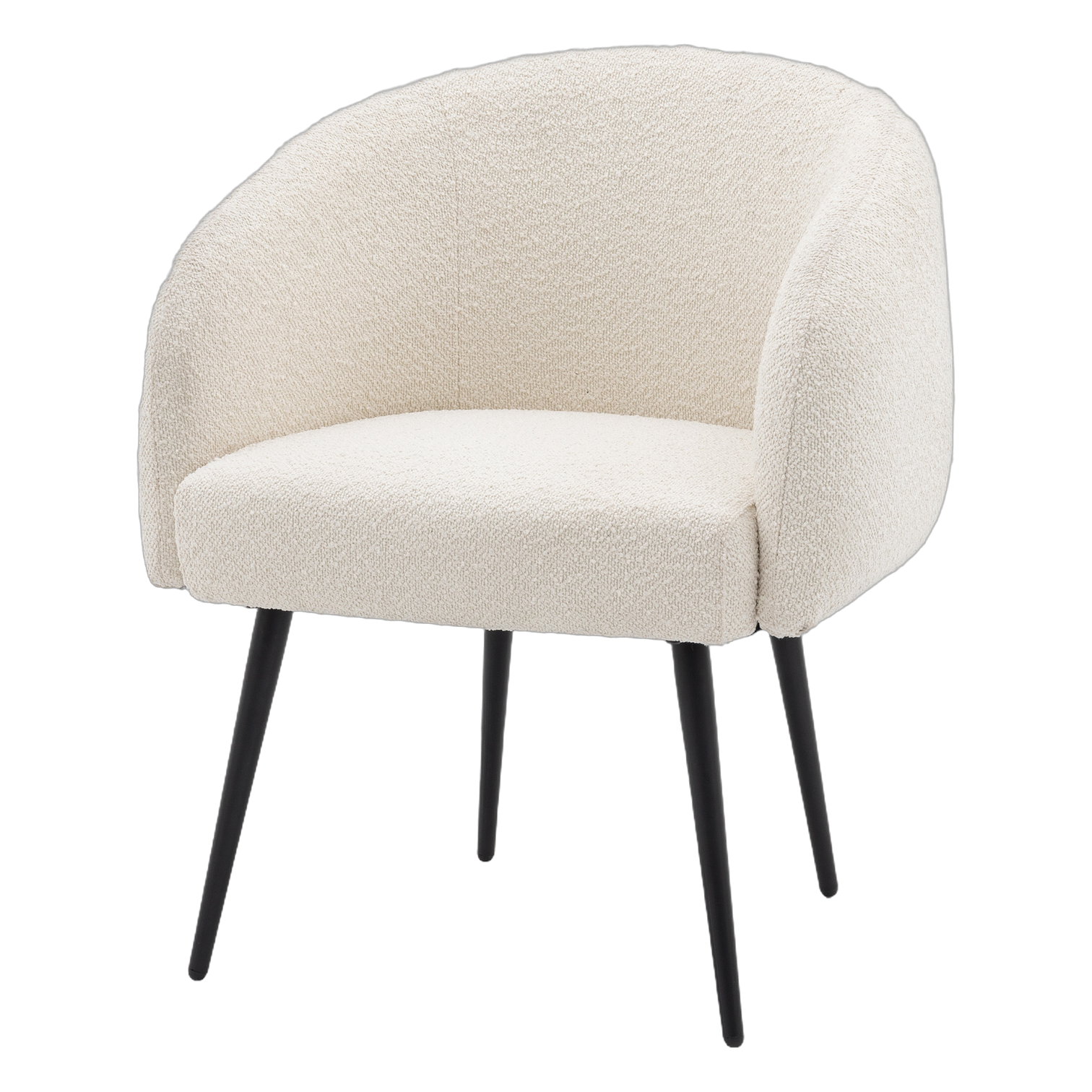 Graphite Tub Chair Off White