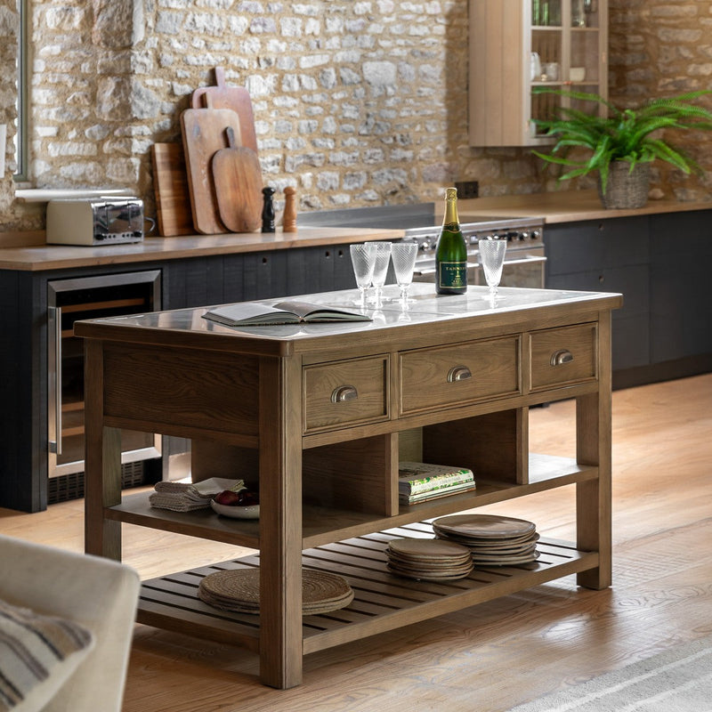Basquiat Kitchen Island lifestyle
