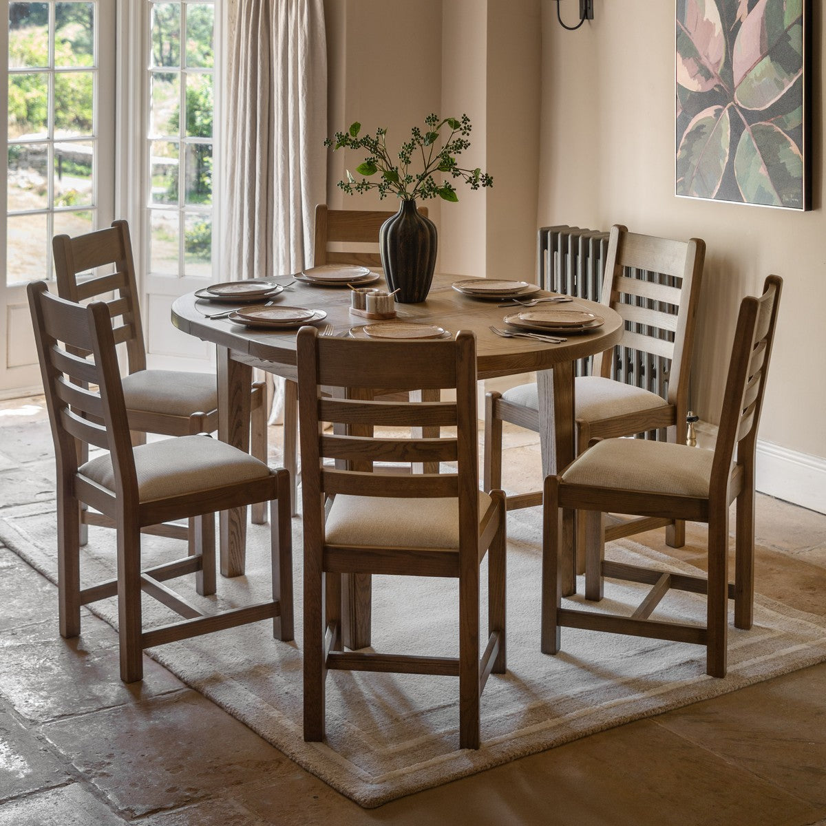 Basquiat Dining Table (Round) lifestyle
