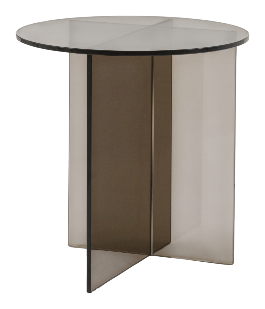 Gehry Side Table Charcoal
