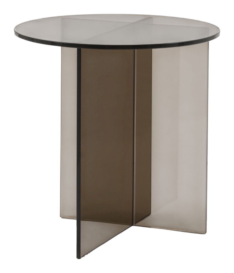 Gehry Side Table Charcoal