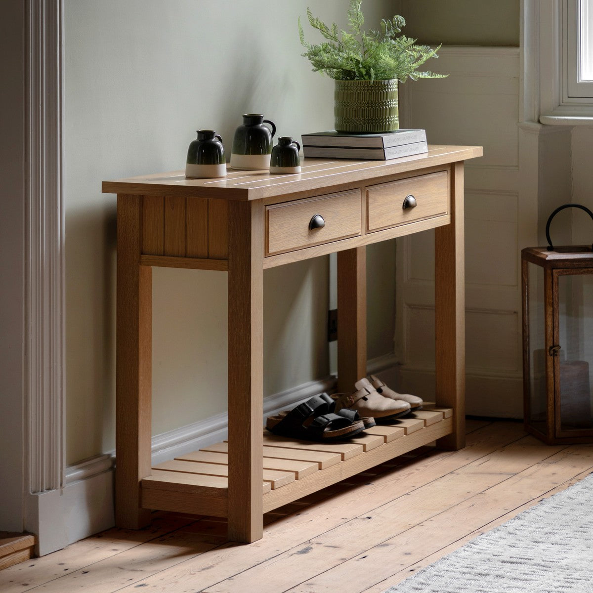 Belgravia Console Table Natural lifestyle