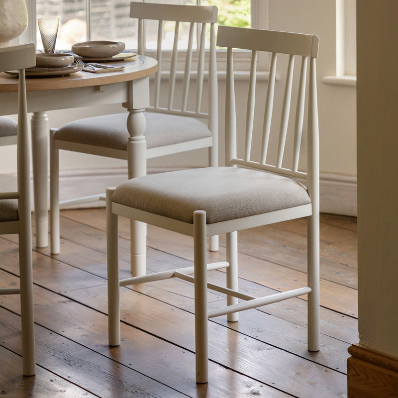 Belgravia Dining Chair White lifestyle