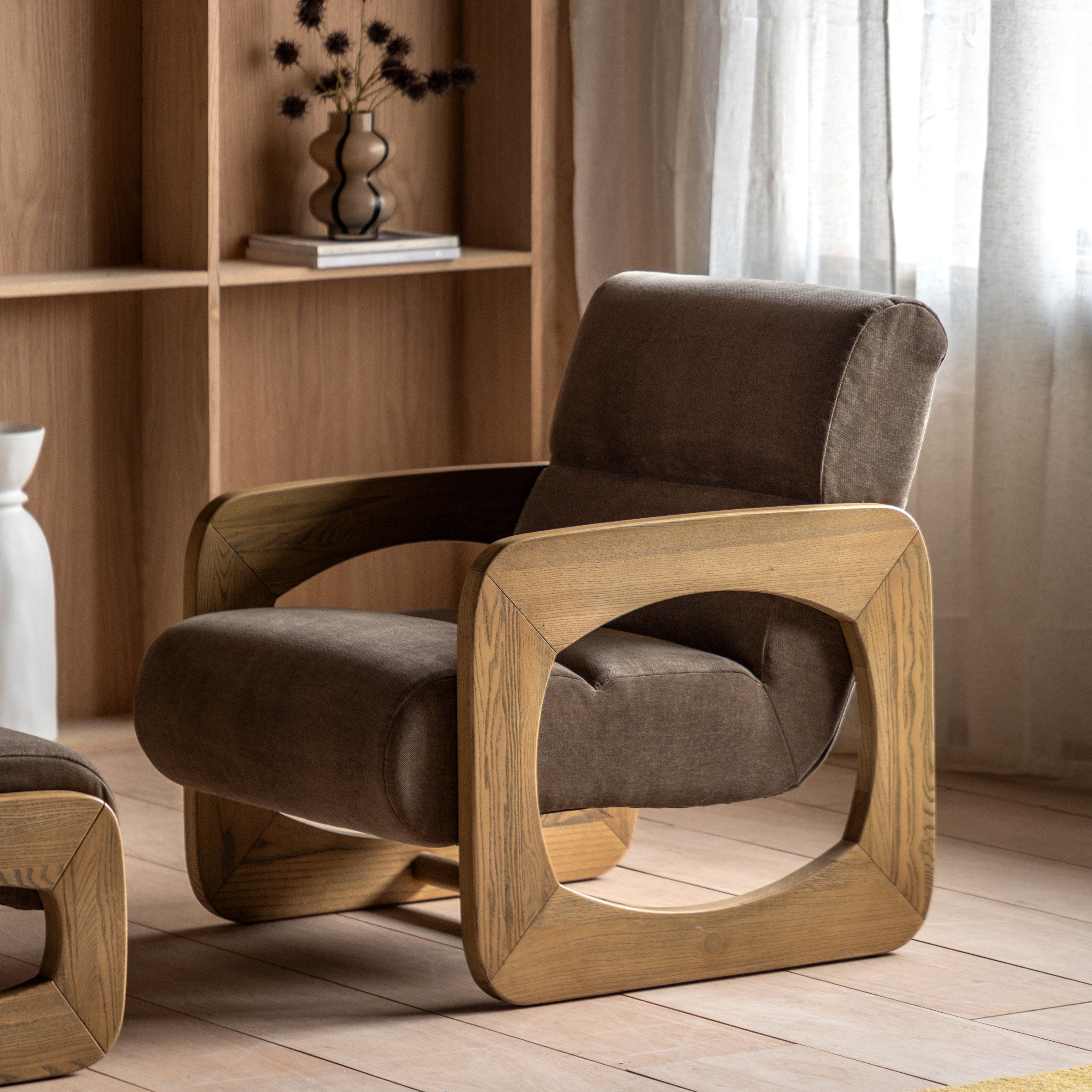 Savona Armchair Verona Sepia lifestyle