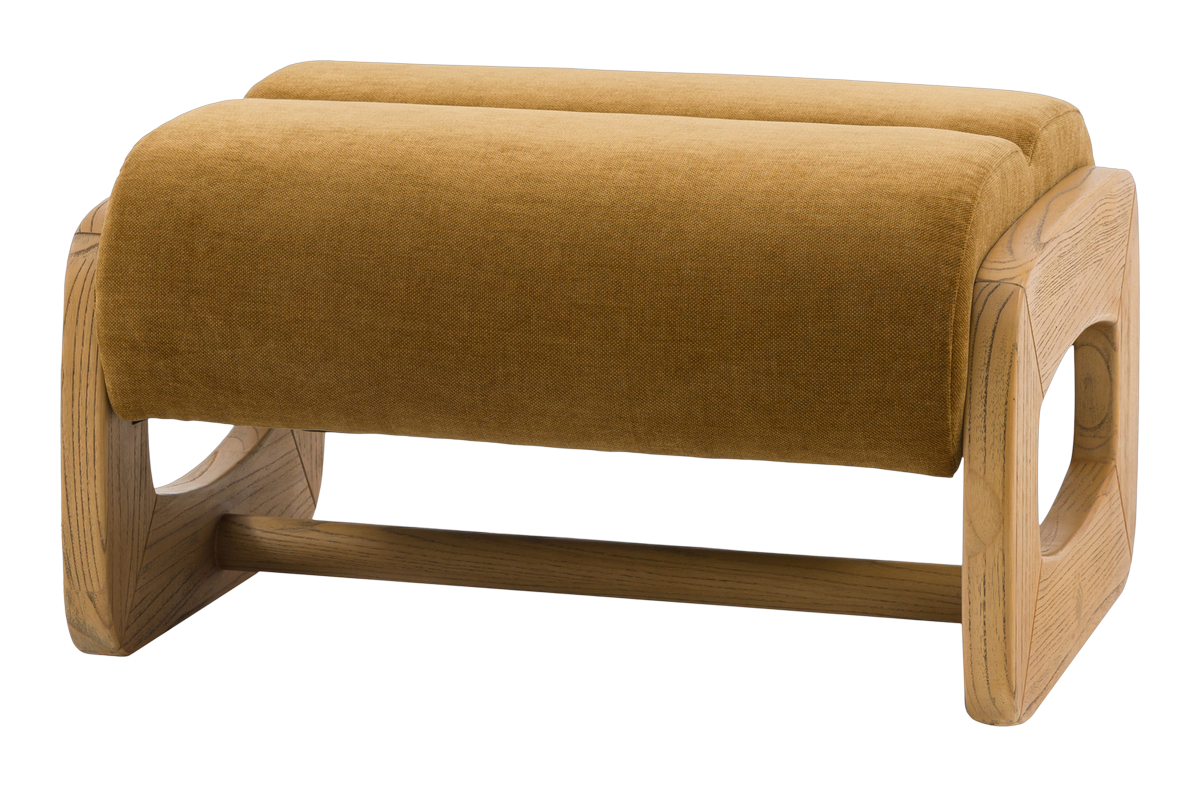 Malmo Footstool Golden