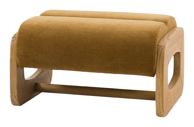 Malmo Footstool Golden