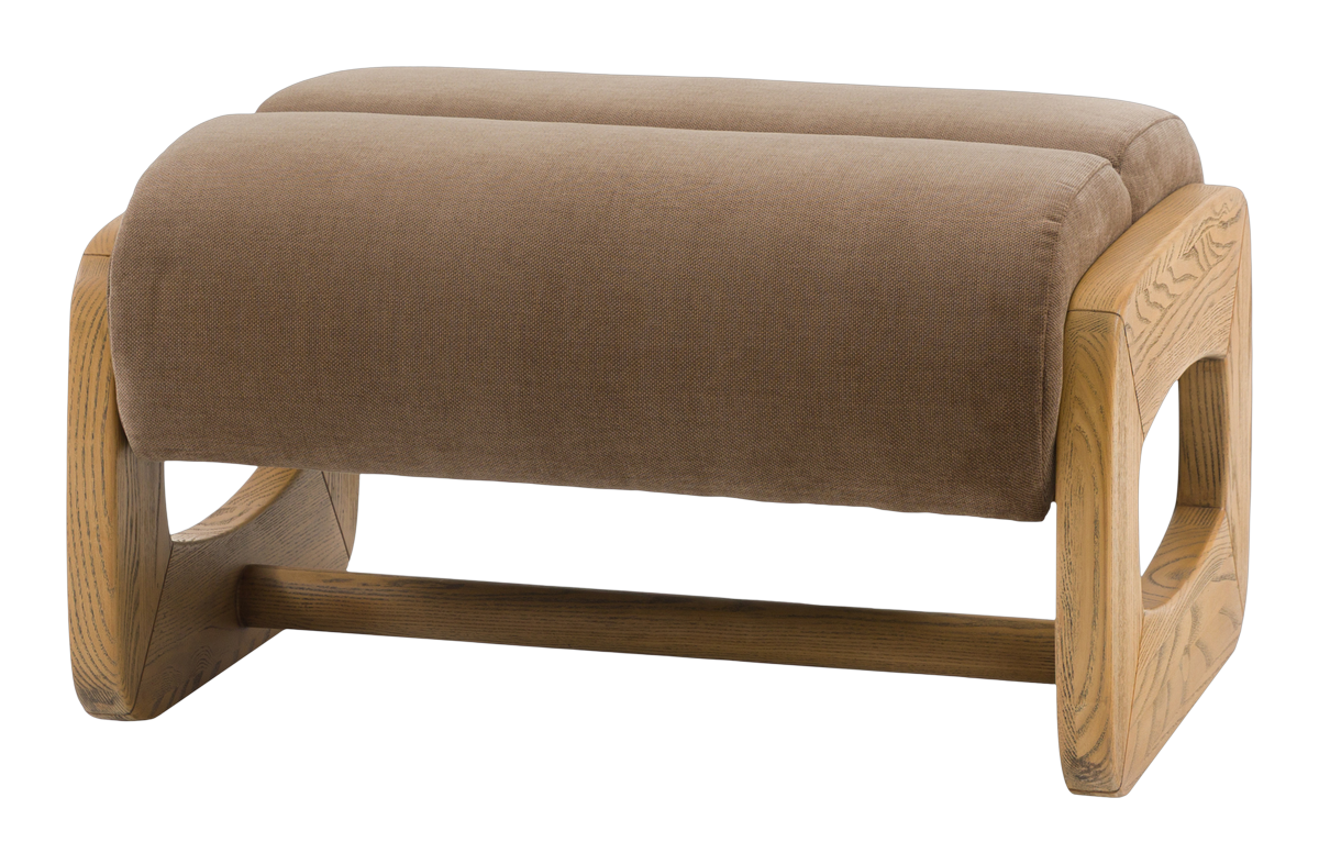 Malmo Footstool Sepia