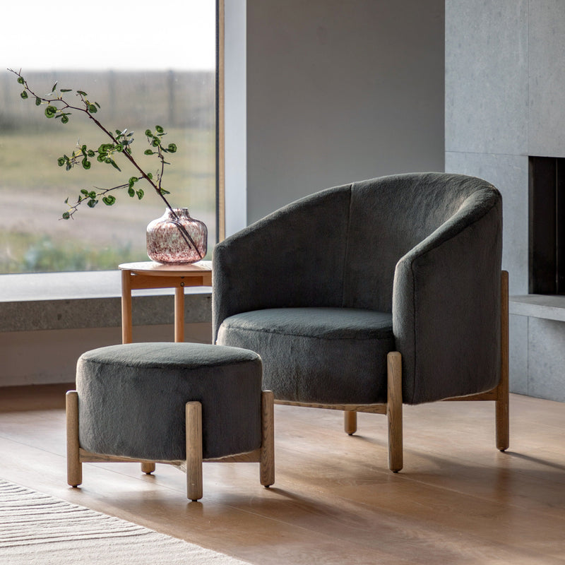 Fenwick Armchair Alaska Graphite lifestyle