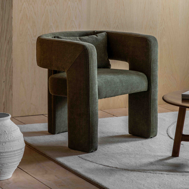 Tazza Armchair Green lifestyle