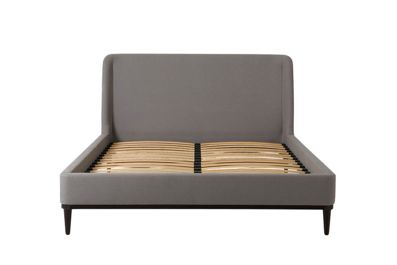 Ava King Bed — Linen Risso