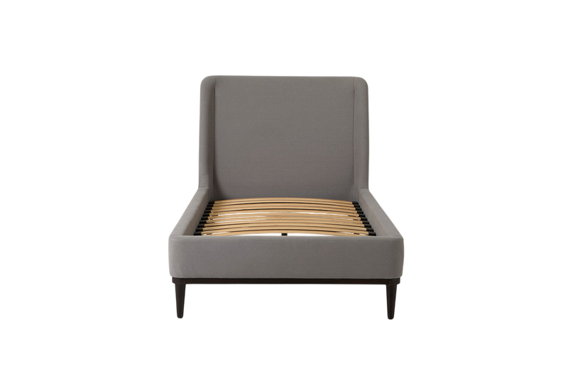 Ava Single Bed — Linen Risso