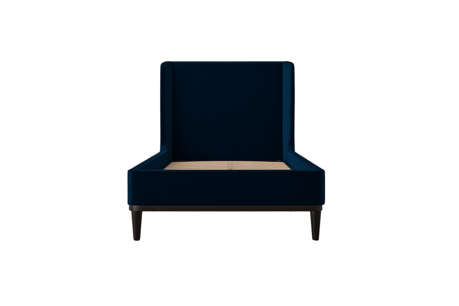 Ava Single Bed — Velvet Indigo