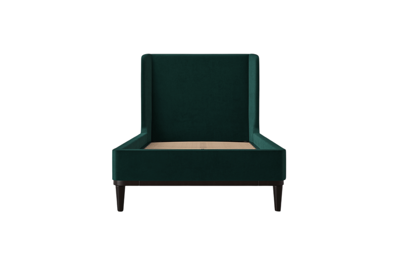 Ava Single Bed — Velvet Kingfisher