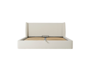 Duke Super King Bed — Boucle Ivory