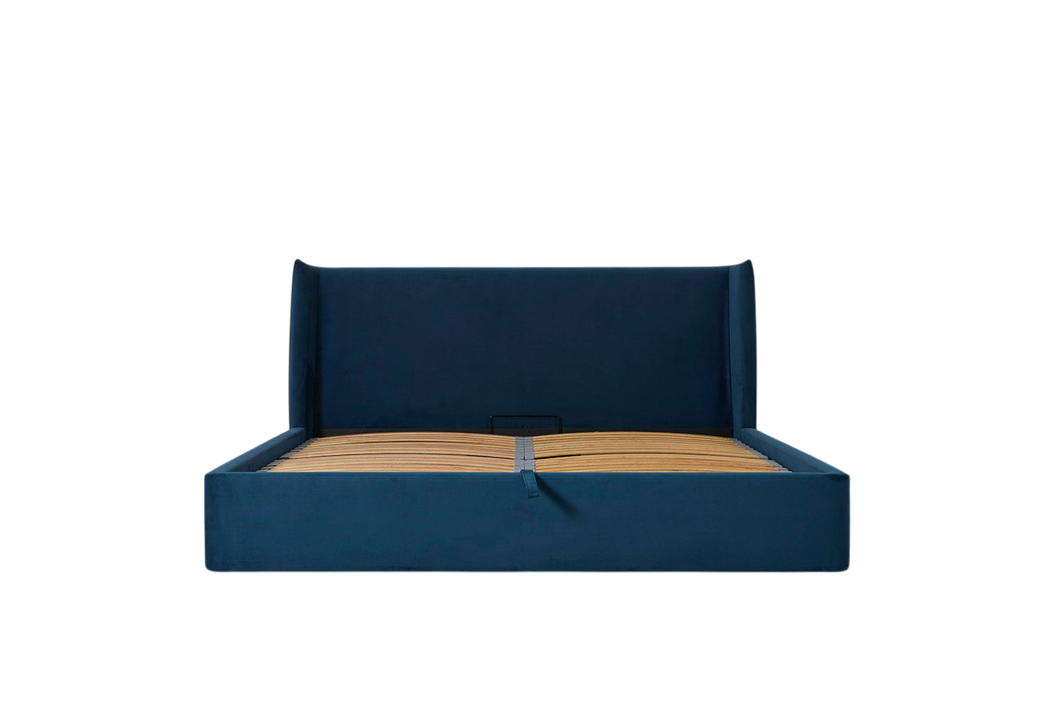 Duke Super King Bed — Velvet Teal