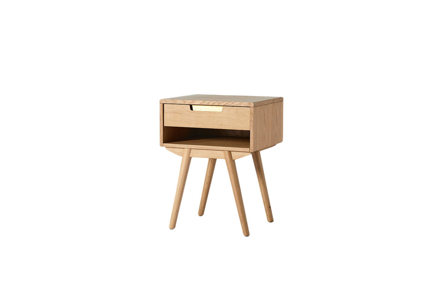 Austen Bedside Table — Oak Oak