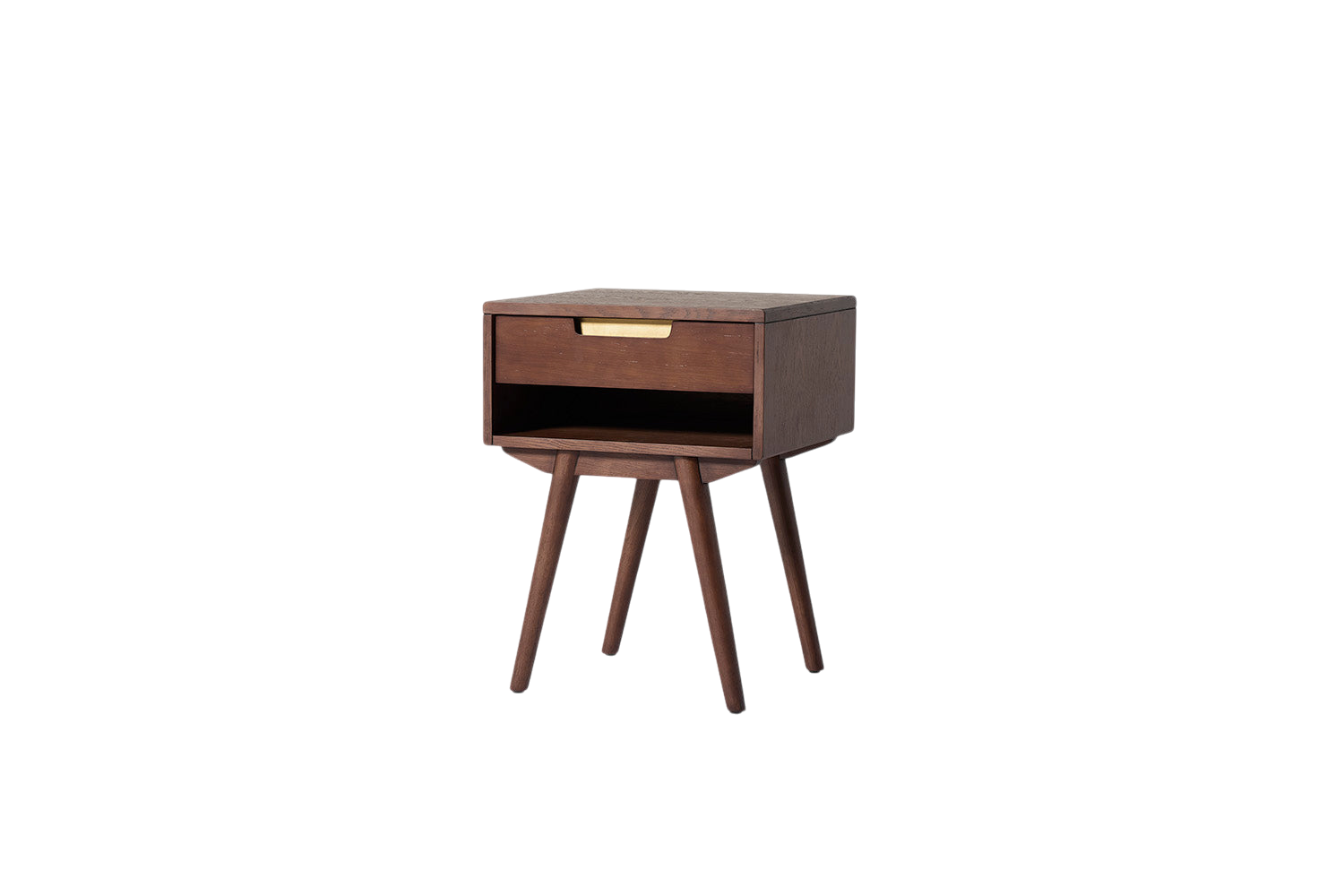 Austen Bedside Table — Walnut Walnut
