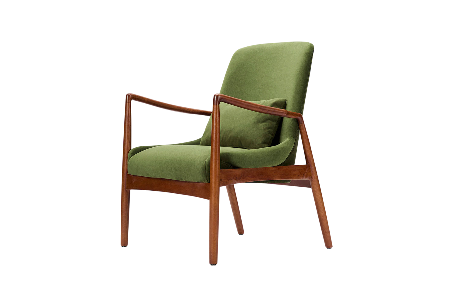 Charles Armchair — Velvet Vine