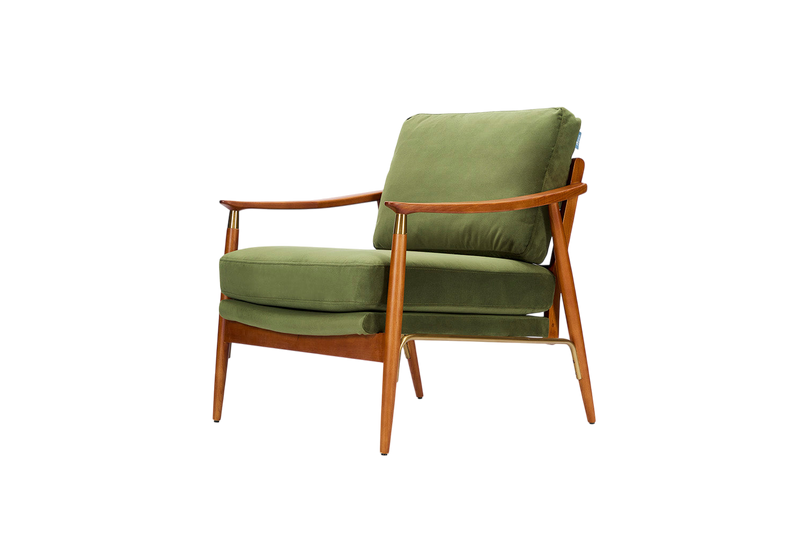 Marlowe Accent Chair — Velvet Vine