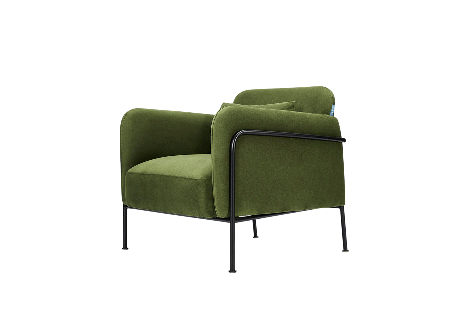 Dean Accent Chair — Velvet Vine