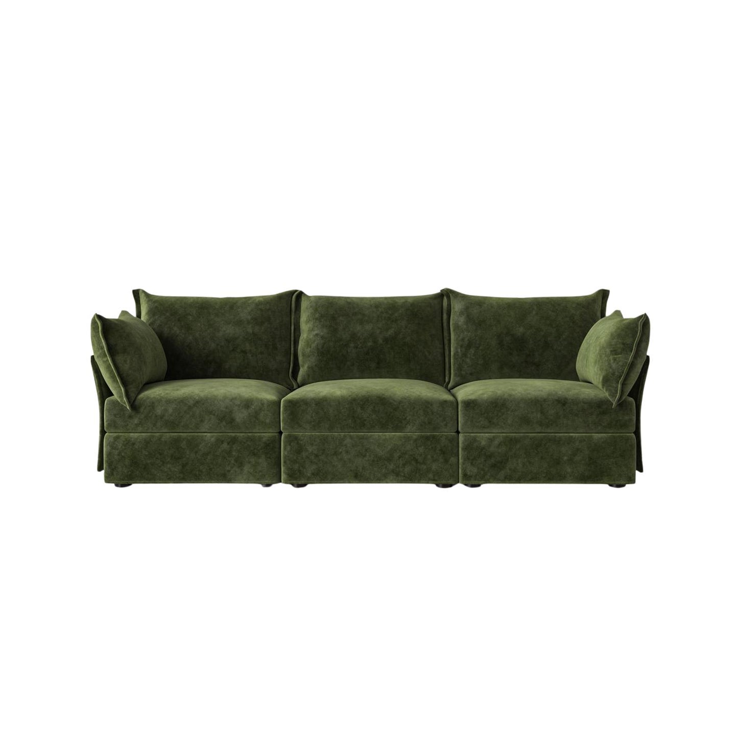 Model 06 3 Seater Sofa Mottled Velvet