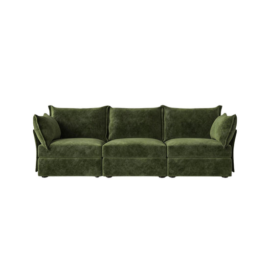 Model 06 3 Seater Sofa Mottled Velvet