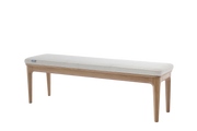 Arne Dining Bench — Boucle Ivory