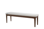 Arne Dining Bench — Boucle Ivory