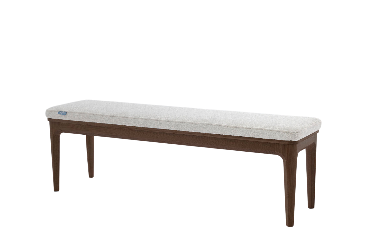 Arne Dining Bench — Boucle Ivory