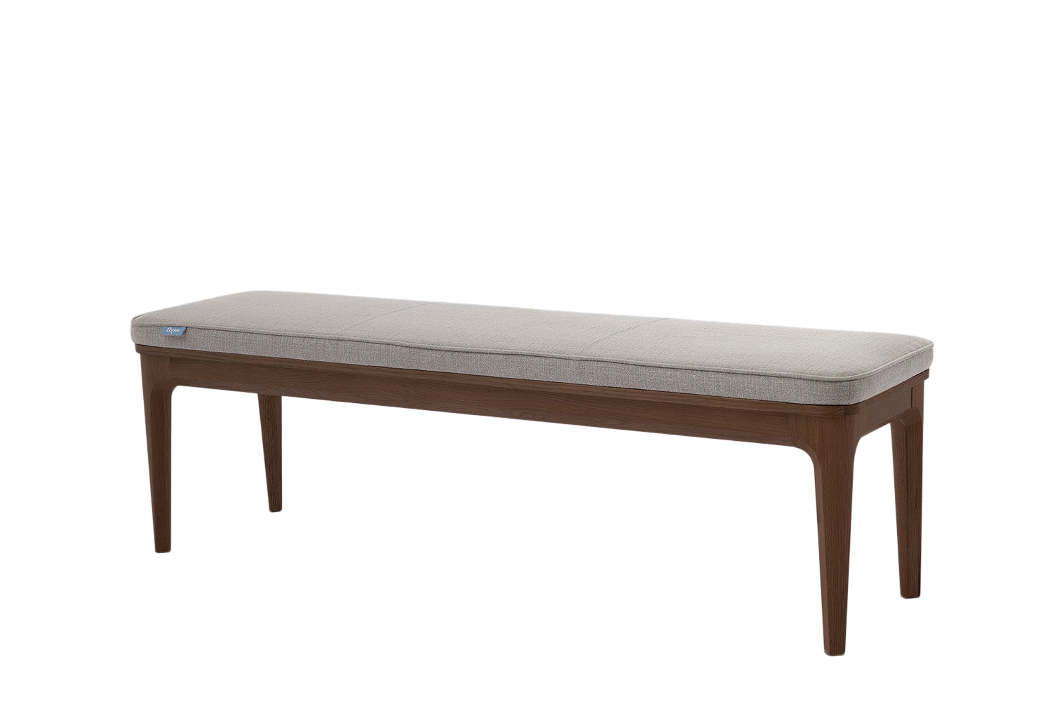 Arne Dining Bench — Linen Shadow