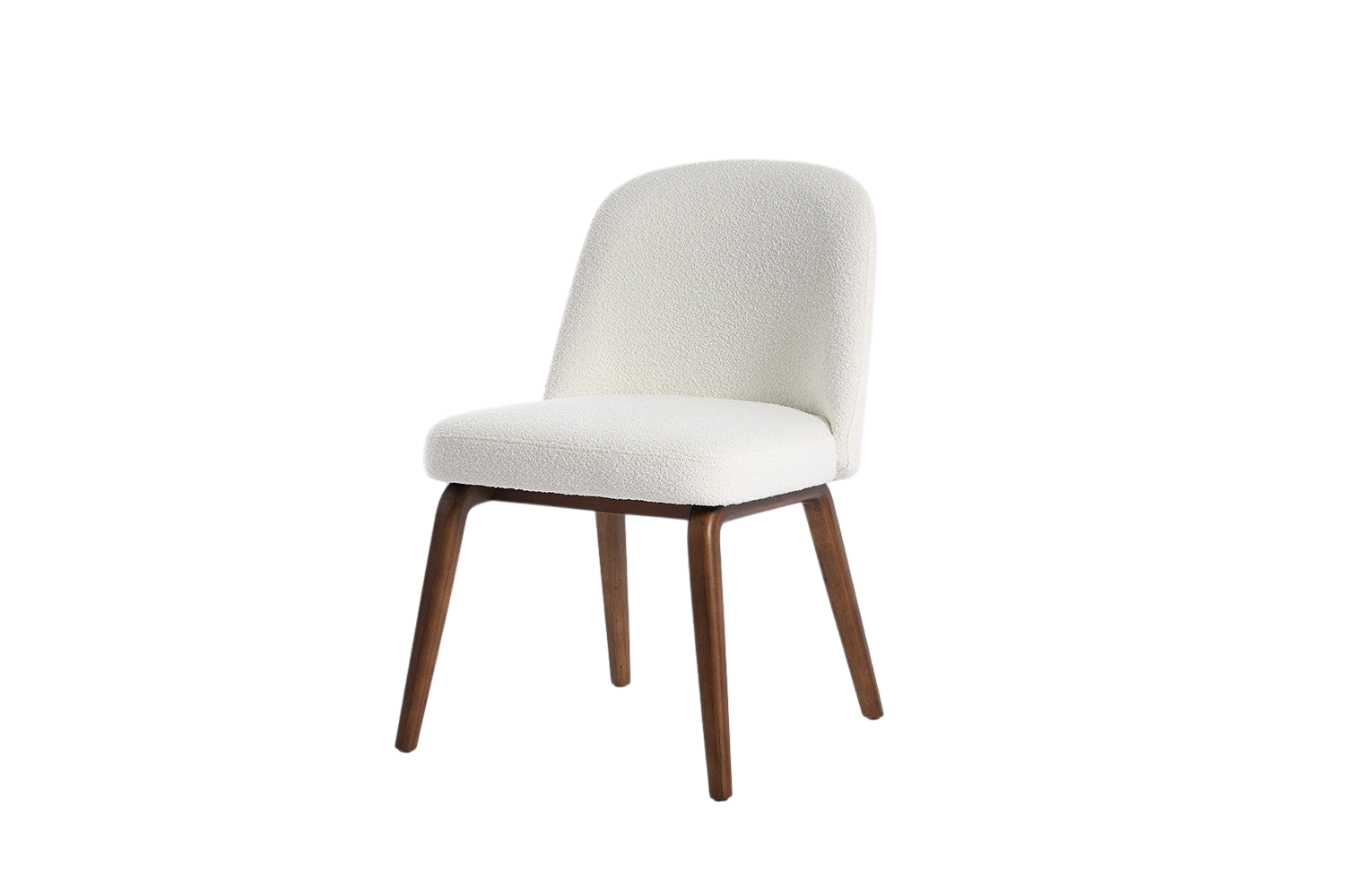 Billie Dining Chair — Boucle Ivory