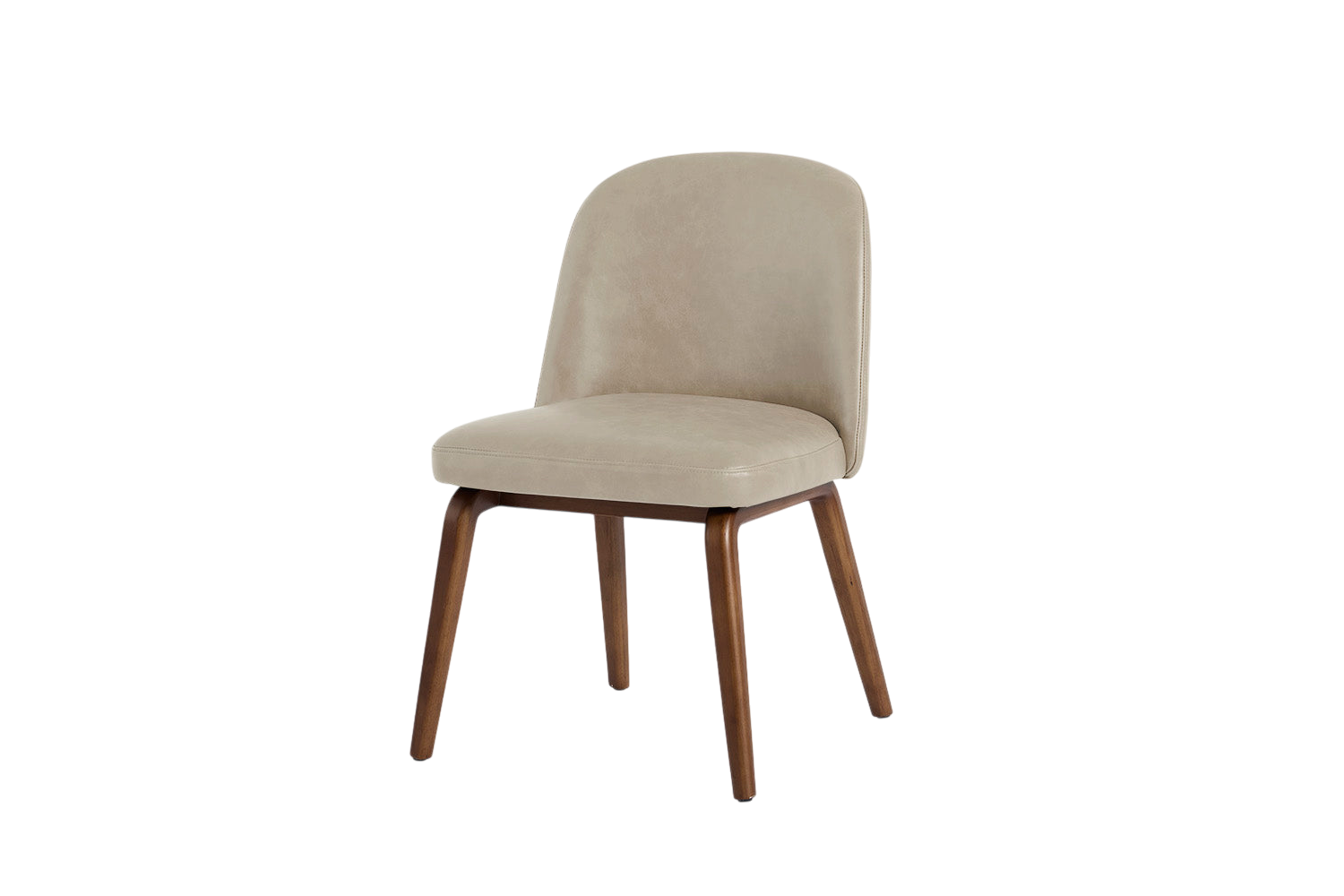 Billie Dining Chair — Real Leather Oyster