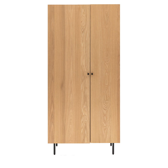 Ashdown 2 Door Wardrobe Natural Gallery Direct Homebound