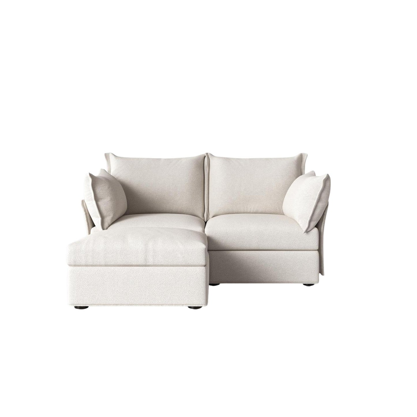 Model 06 2 Seater Chaise Sofa Boucle
