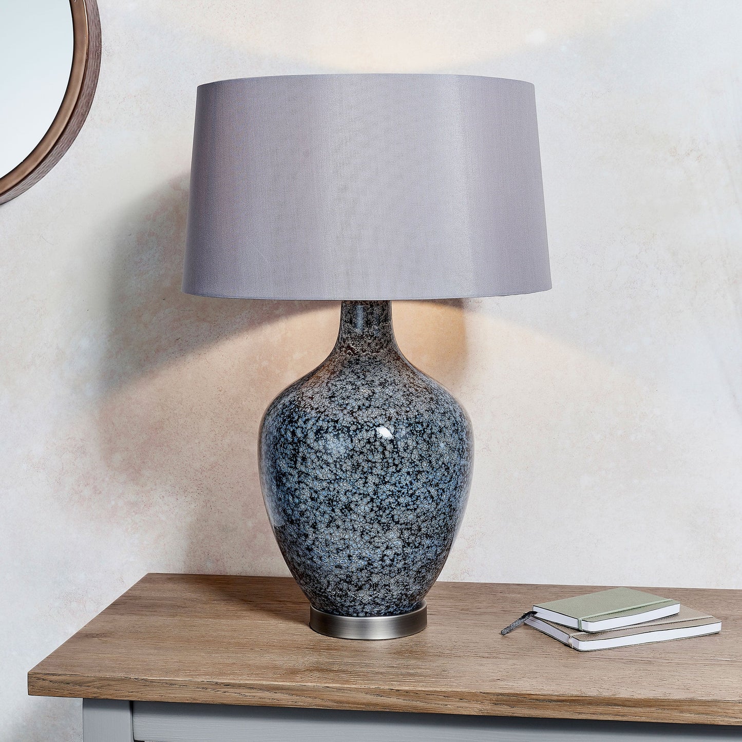Ilsa Table Lamp Grey Black Gallery Direct Homebound