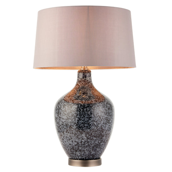 Ilsa Table Lamp Grey Black Gallery Direct Homebound