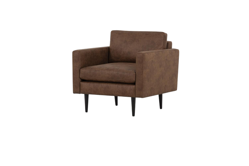 Walter Armchair — Fabric Chestnut