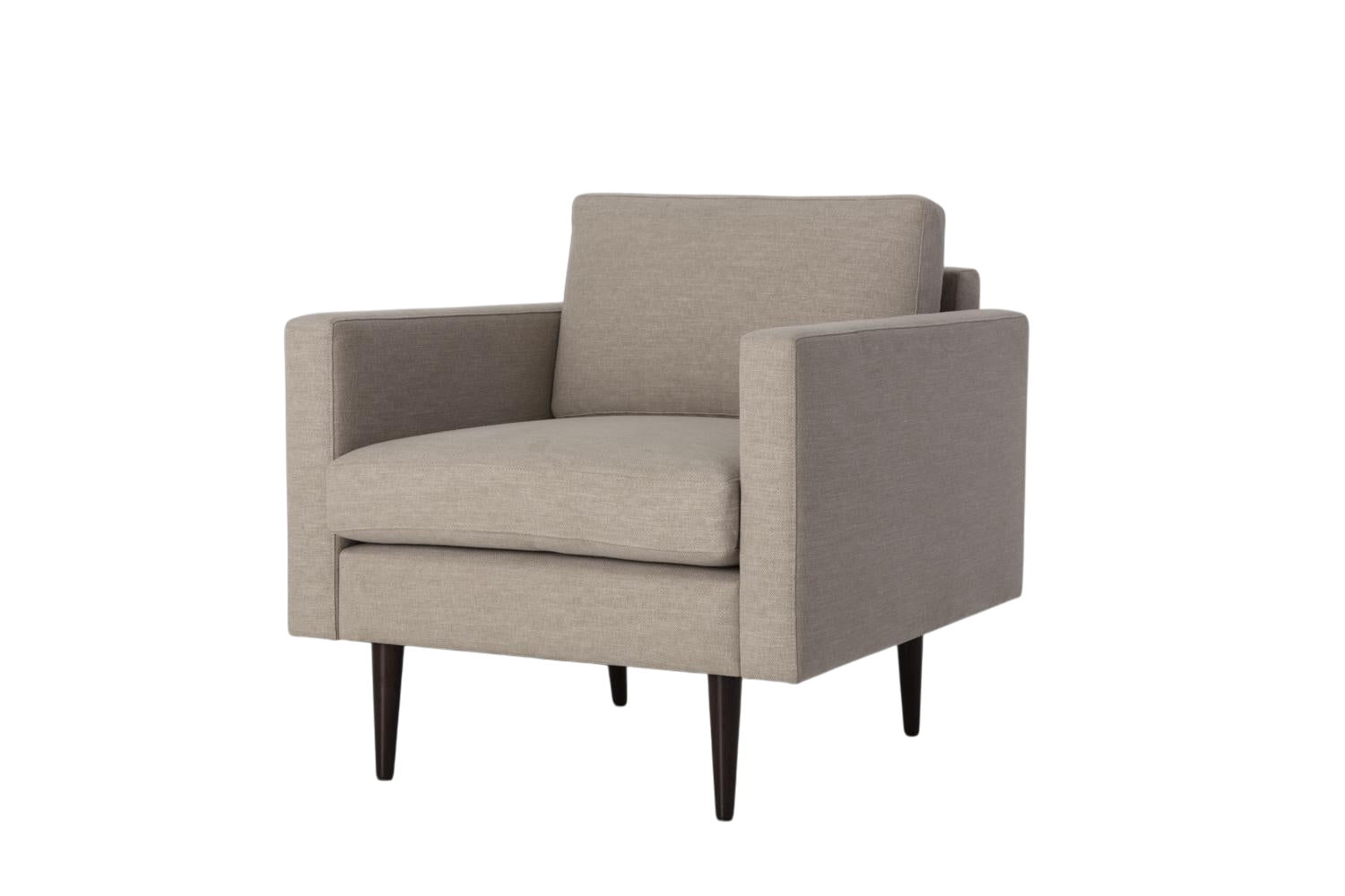 Walter Armchair — Linen Pumice
