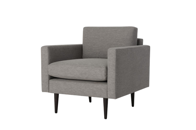 Walter Armchair — Linen Shadow