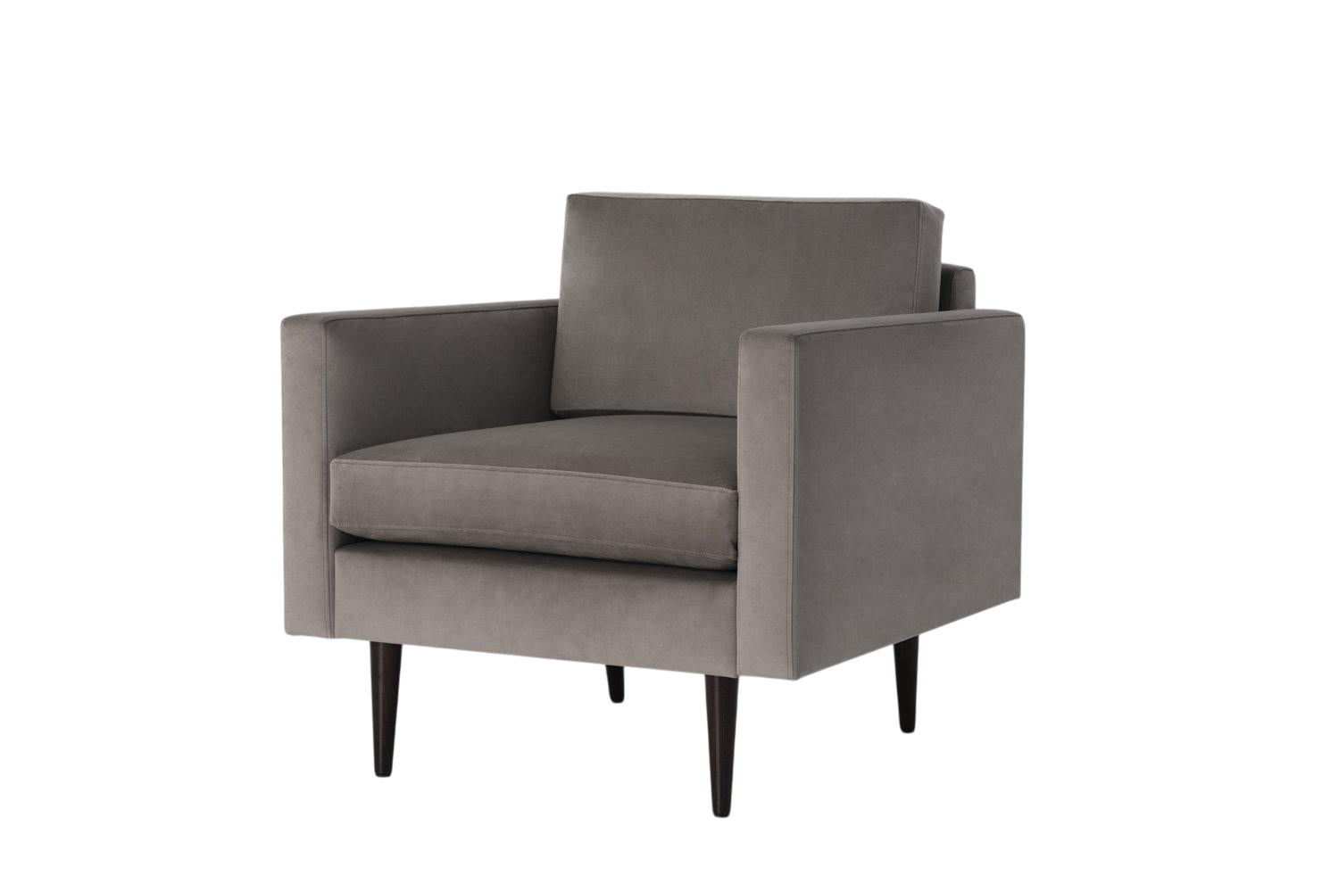 Walter Armchair — Velvet Elephant