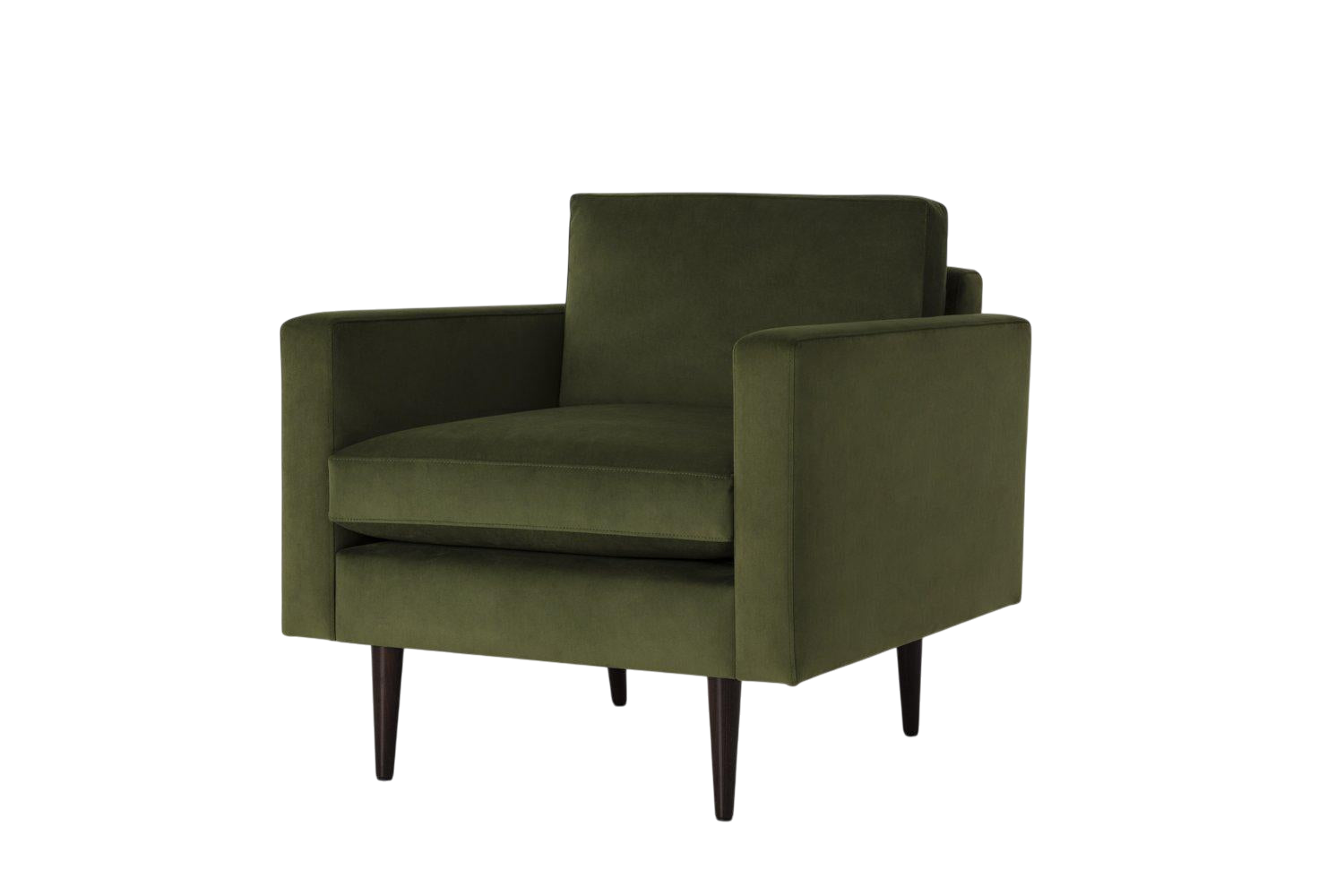 Walter Armchair — Velvet Vine