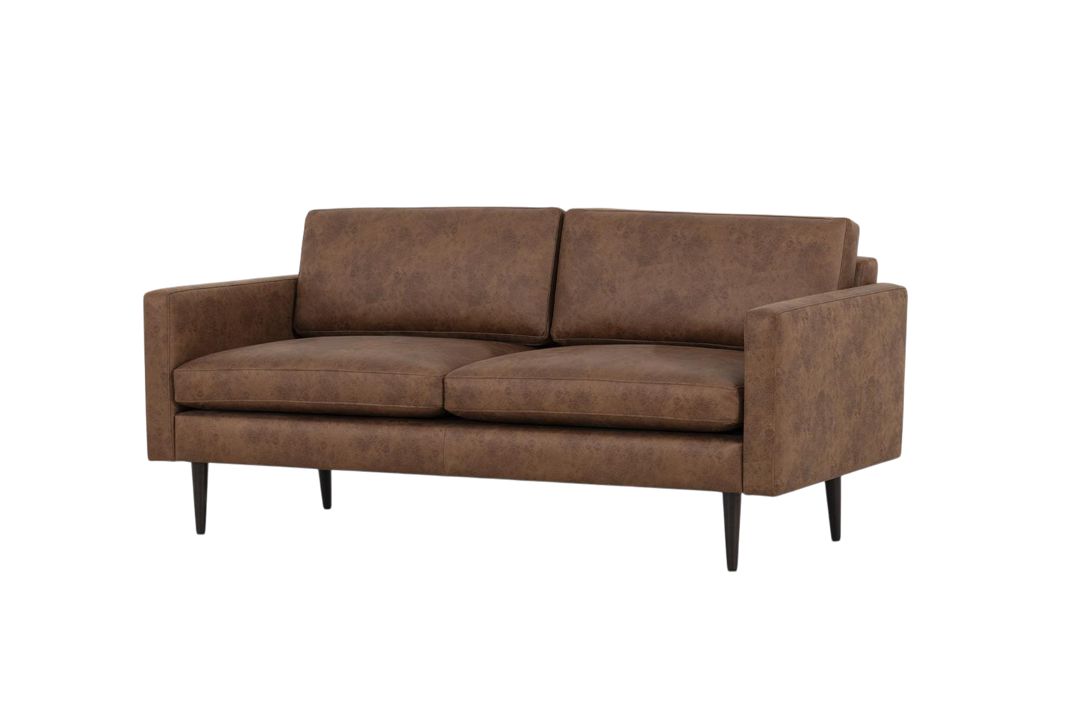 Walter 2-Seater Sofa — Fabric Chestnut