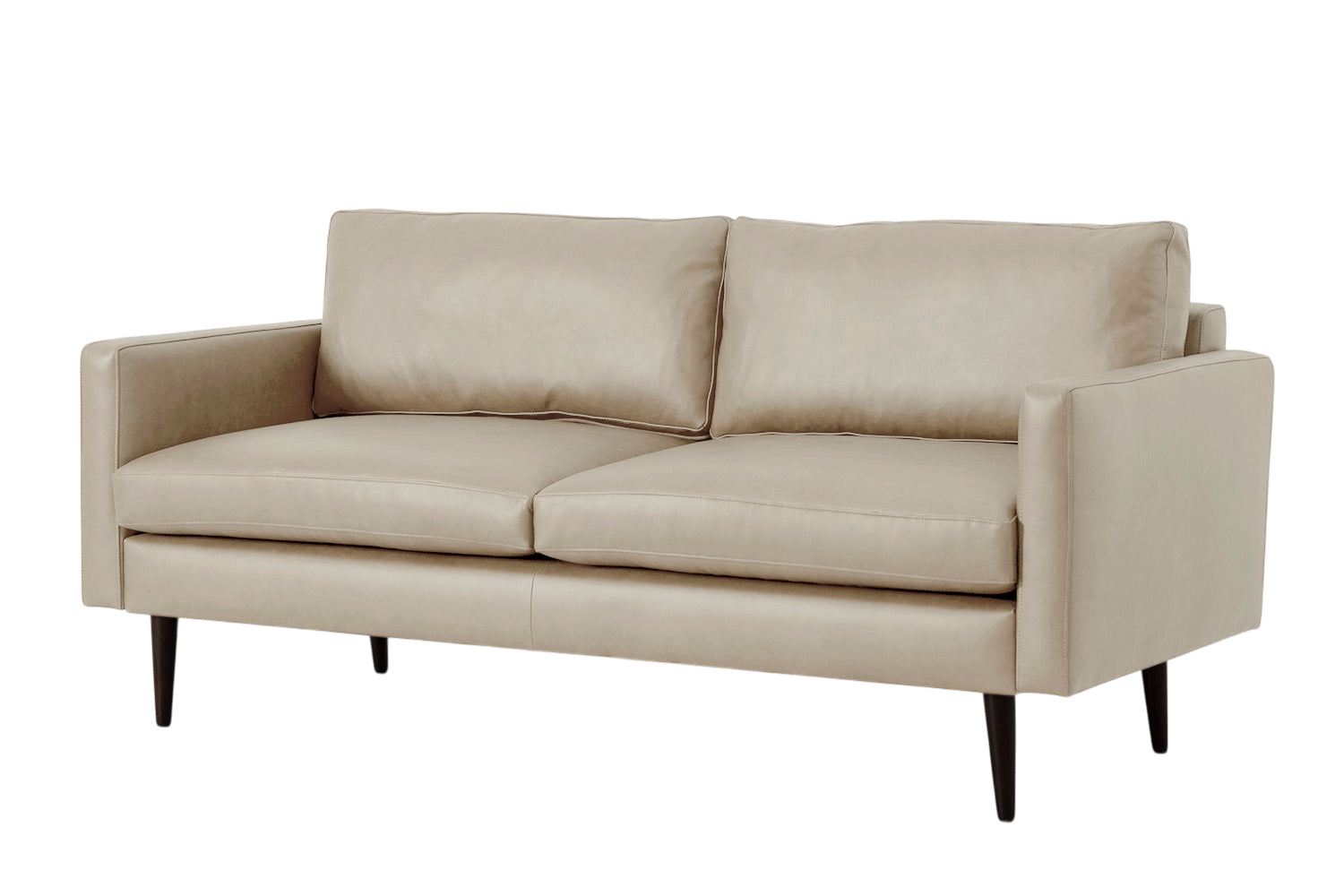 Walter 2-Seater Sofa — Real Leather Oyster