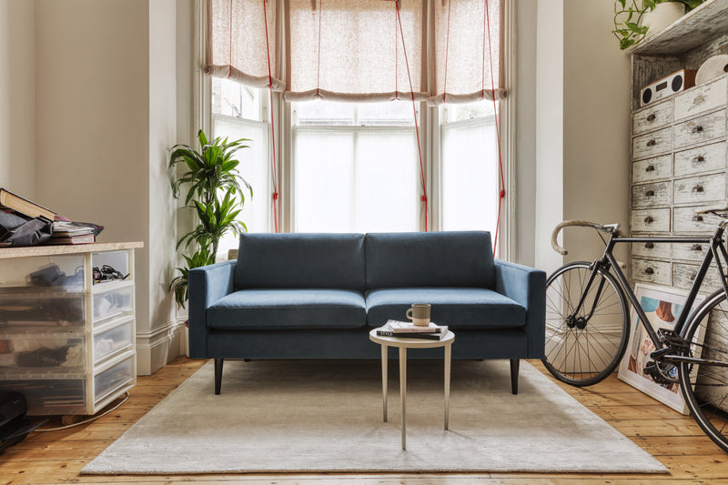 Walter 2-Seater Sofa Velvet Teal lifestyle