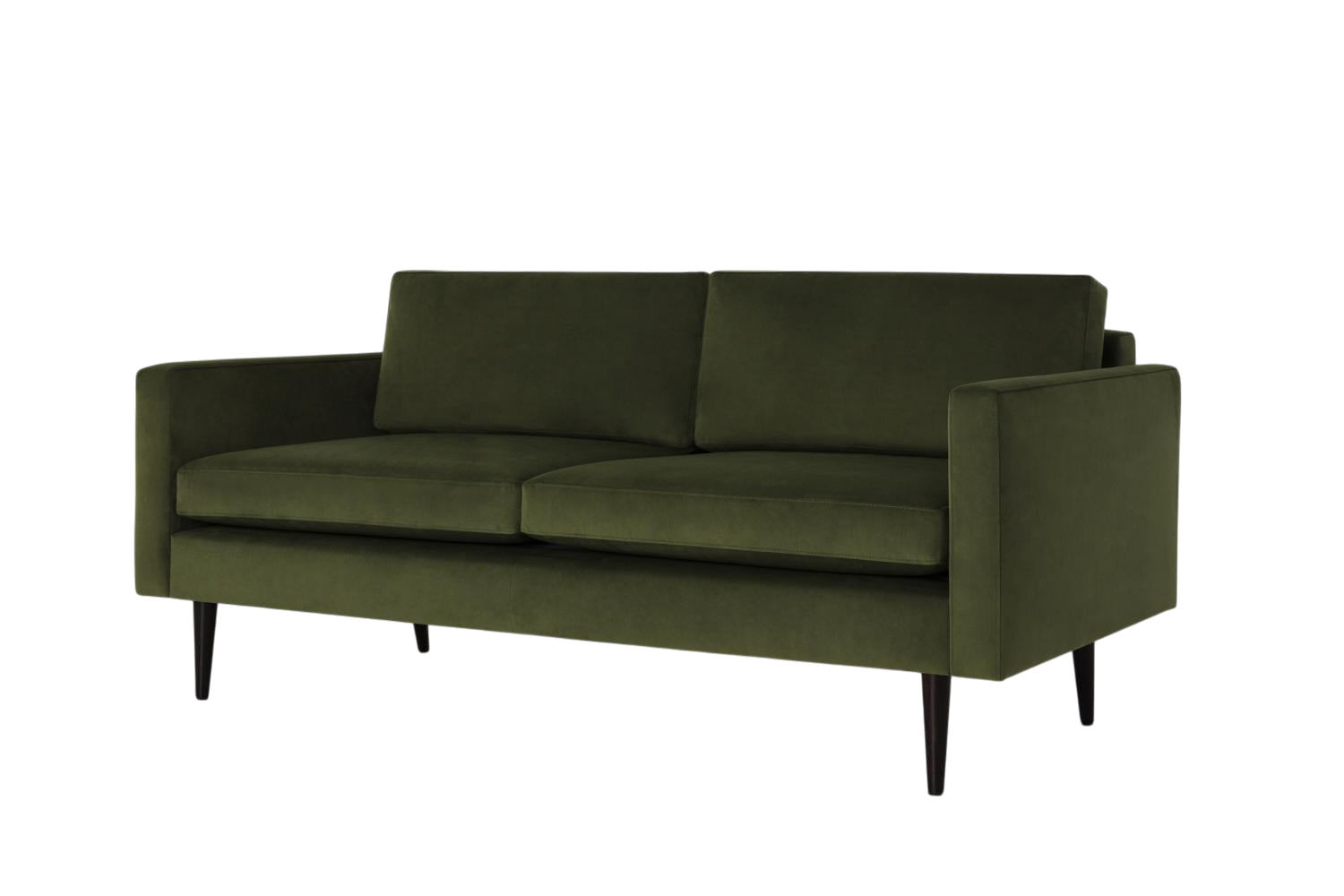 Walter 2-Seater Sofa — Velvet Vine