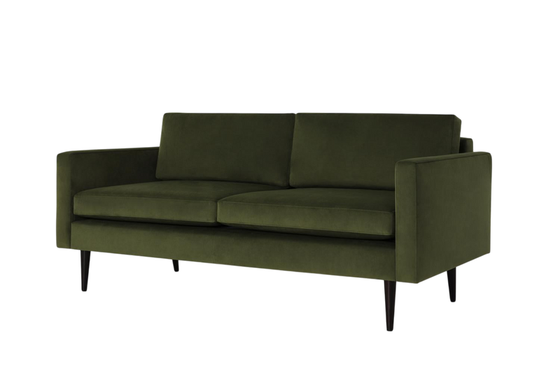 Walter 2-Seater Sofa — Velvet Vine