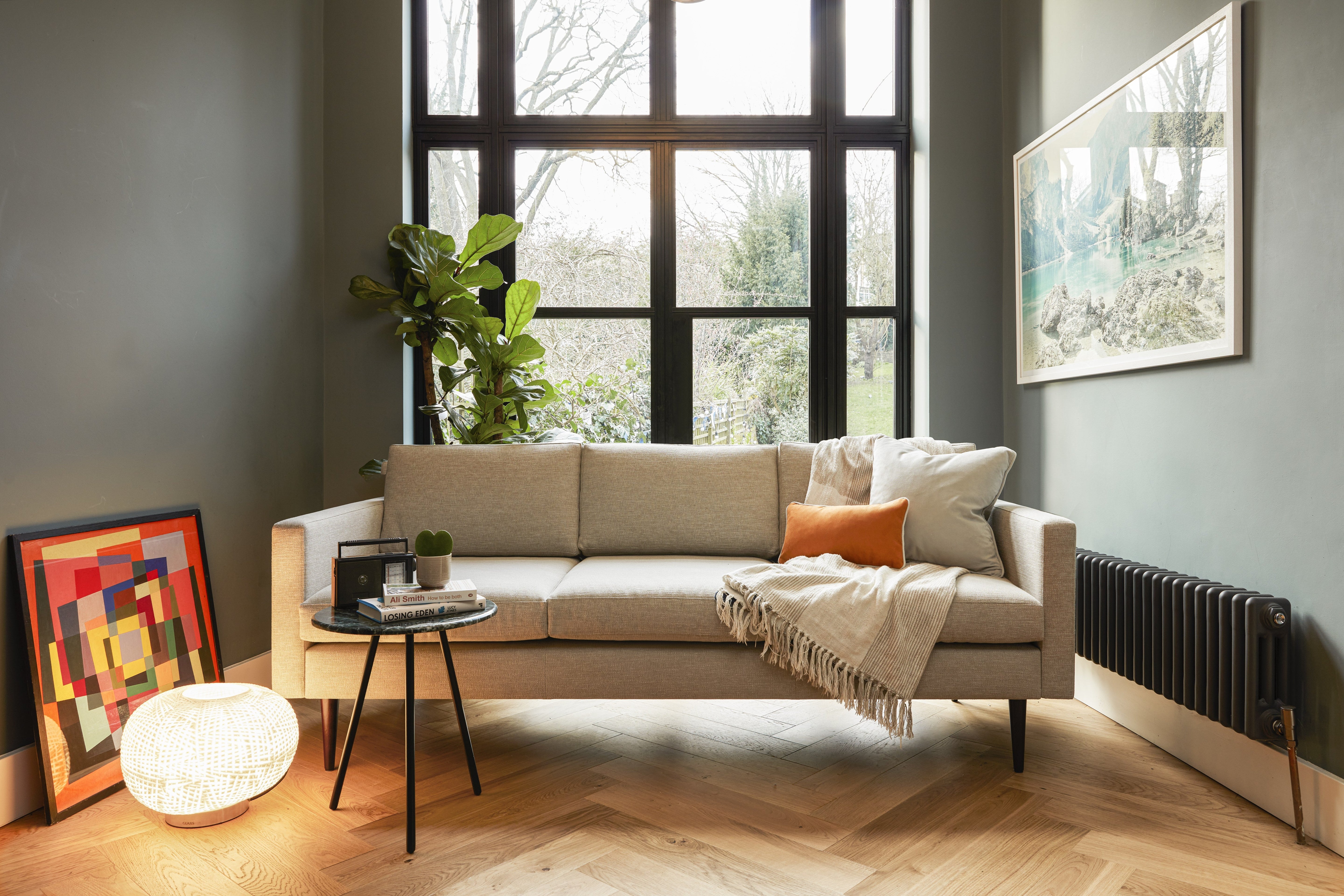 Walter 3-Seater Sofa Linen Pumice lifestyle