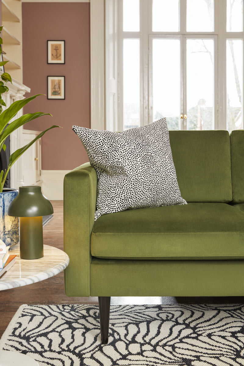 Walter 3-Seater Sofa Velvet Vine lifestyle