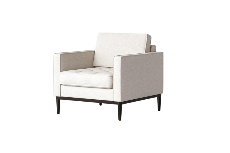 Mies Armchair — Boucle Ivory
